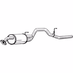 Silencieux arrière BOSAL 281-087