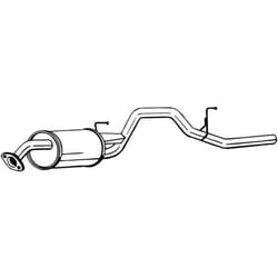Silencieux arrière BOSAL 281-087