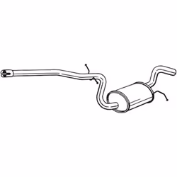 Silencieux central BOSAL 281-469