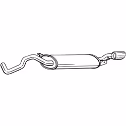 Silencieux arrière BOSAL 281-505