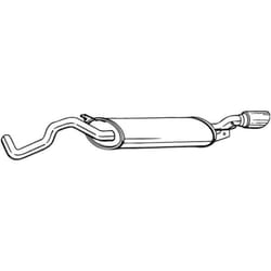 Silencieux arrière BOSAL 281-505