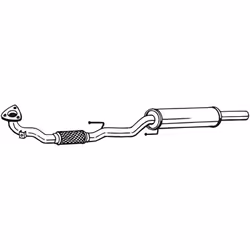 Silencieux avant BOSAL 281-769