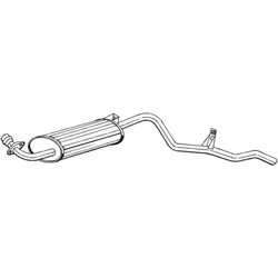 Silencieux arrière BOSAL 281-837
