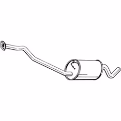 Silencieux central BOSAL 281-845