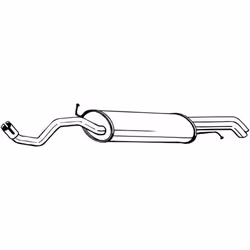 Silencieux arrière BOSAL 281-967