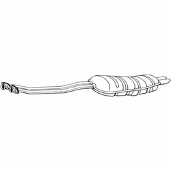 Silencieux arrière BOSAL 282-215