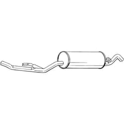 Silencieux arrière BOSAL 283-123