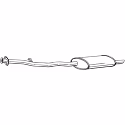 Silencieux arrière BOSAL 283-285