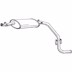 Silencieux arrière BOSAL 283-685