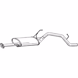 Silencieux arrière BOSAL 284-147