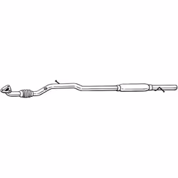 Silencieux central BOSAL 284-525