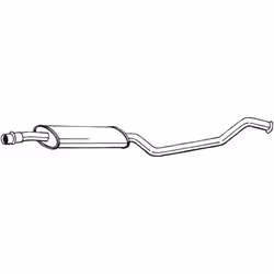 Silencieux central BOSAL 285-715