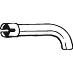 Tuyau d'échappement BOSAL 700-019