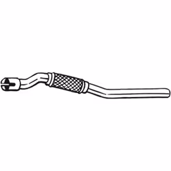 Tuyau d'échappement BOSAL 717-945