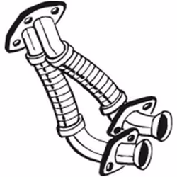 Tuyau d'échappement BOSAL 730-089