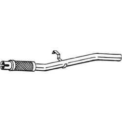 Tuyau d'échappement BOSAL 740-383