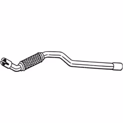 Tuyau d'échappement BOSAL 780-001