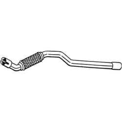 Tuyau d'échappement BOSAL 780-001