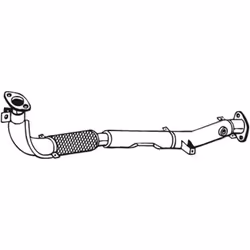 Tuyau d'échappement BOSAL 823-885