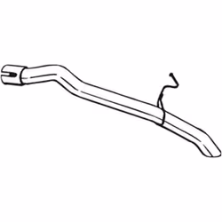 Tuyau d'échappement BOSAL 840-175