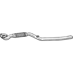 Tuyau d'échappement BOSAL 853-001