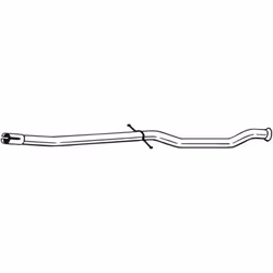 Tube de réparation, catalyseur BOSAL 889-537