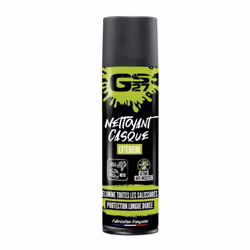 Avec sa formule moussante , le Nettoyant Casque - Extérieur GS27® permet de nettoyer sans risque l’extérieur du casque et la  ...