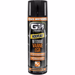 Le nettoyant vanne EGR sans démontage compatible avec moteurs diesel et essence est un traitement préventif et curatif .