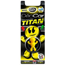 Gs27 - Désodorisant voiture déocar titan, monoï
