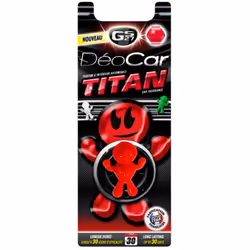Déocar® Titan est la nouvelle mascotte GS27 des désodorisants d'intérieur automobile. Il est relativement discret et se place ...