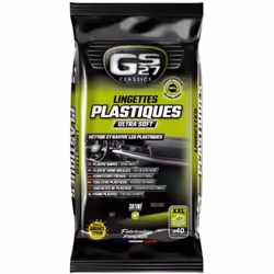 Les Lingettes Plastiques - Finition Satinée GS27 Classics® enlèvent toutes traces de salissures et de poussières pour un nett ...