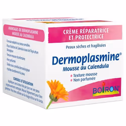 Crème réparatrice - BOIRON - Dermoplasmine Mousse - 20 g - Calendula - Peaux fragilisées