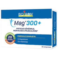 Boiron Mag'300+ 80 Comprimés