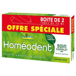 Boiron Homéodent Soin Complet Dents et Gencives Lot de 2 x 75 ml