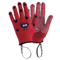 Samen Mauser 30460801 gant de nettoyage Noir, Rouge Unisexe