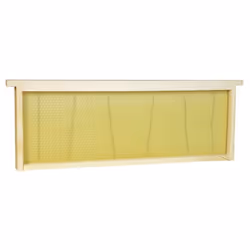 Un cadre de ruche est une structure rectangulaire en bois dans laquelle les abeilles construisent des alvéoles pour stocker l ...