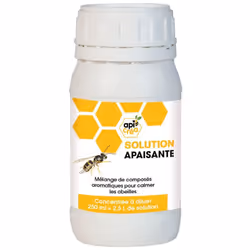 La solution apaisante pour abeilles est un mélange de composés aromatiques qui calme les abeilles dans les situations stressa ...