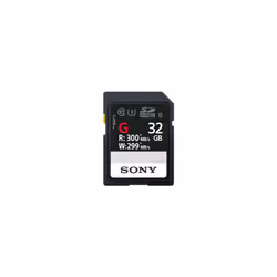 Sony SF-G UHS-II 32 GB, 32 Go, SD, Classe 10, UHS-II, 300 Mo/s, 299 Mo/s