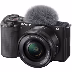 Pack Vlogging hybride - Sony - ZV-E10 - Objectif 16-50mm - 2ème batterie - Chargeur inclus