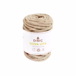 DMC Nova Vita, Beige, Coton, 55 m, OEKO-TEX, 4 mm, 250 g