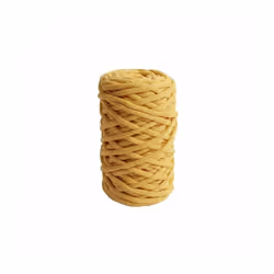 Fil DMC coton recyclé Nova Vita 12 - DMC - Jaune Dor - 250 g - 55 mètres - Macramé Crochet Tricot
