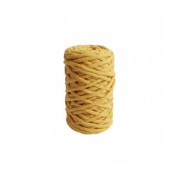 Fil DMC coton recyclé Nova Vita 12 - DMC - Jaune Dor - 250 g - 55 mètres - Macramé Crochet Tricot