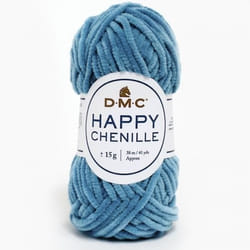 Pelote Amigurumi - DMC - HAPPY CHENILLE - 15g - Couleur Océan - 100% Polyester