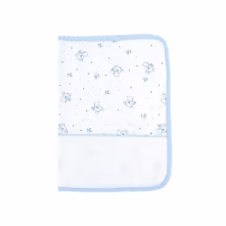 Protège carnet de santé - A broder - Bleu/motif koala - 25x18cm - Bébé - Naissance