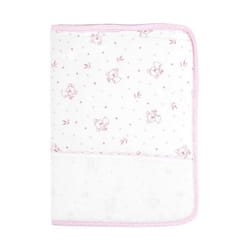 Protège carnet de santé - A broder - Rose/motif koala - 25x18cm - Bébé - Naissance