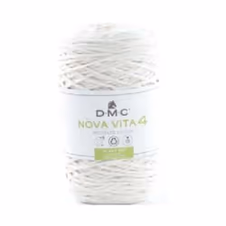 DMC Nova Vita 4, Moyen, Crème, Coton/Polyester, 200 m, G-6, 40 °C