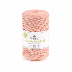 DMC Nova Vita 4, Macramé, Moyen, Rose, Coton/Polyamide, 200 m, G-6