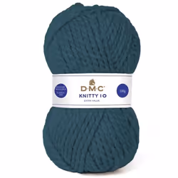 Laine - DMC - Knitty 10 - 100 g - 100 % acrylique - Bleu Canard
