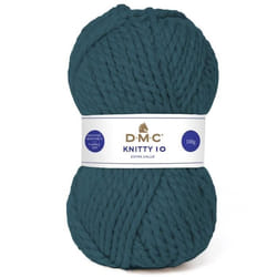 Laine - DMC - Knitty 10 - 100 g - 100 % acrylique - Bleu Canard