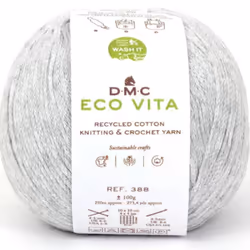DMC Eco Vita, Artisanat, Gris, Coton, 250 m, Cotton, 100%, 4 - 5